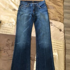 Women’s 7 jeans size 27 long bootcut